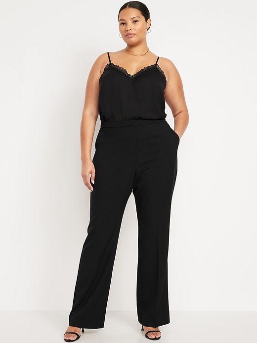 Image number 8 showing, Mid-Rise Taylor Boot-Cut Pants
