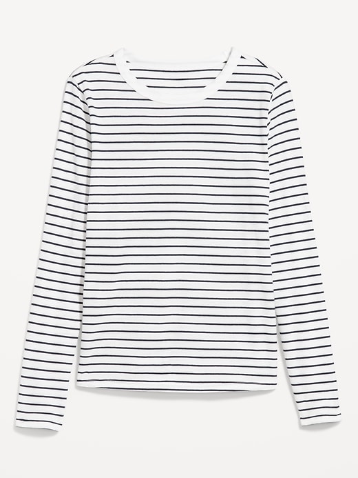 L'image numéro 3 présente T-shirt passe-partout à manches longues