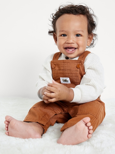 Twill Overalls for Baby