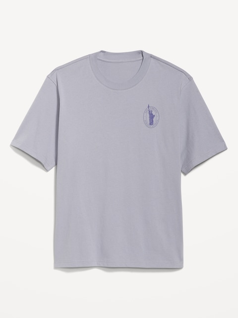 Heavyweight Graphic T-Shirt - Purple