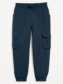 View large product image 3 of 3. High-Waisted StretchTech Performance Joggers for Girls