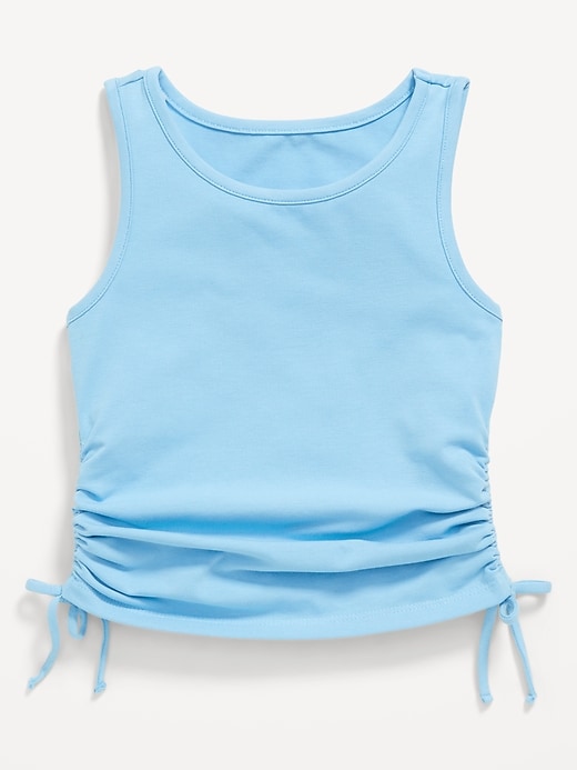 View large product image 2 of 2. Side-Ruched Tank Top for Girls
