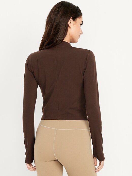 Image number 2 showing, StudioSmooth Crop Full Zip