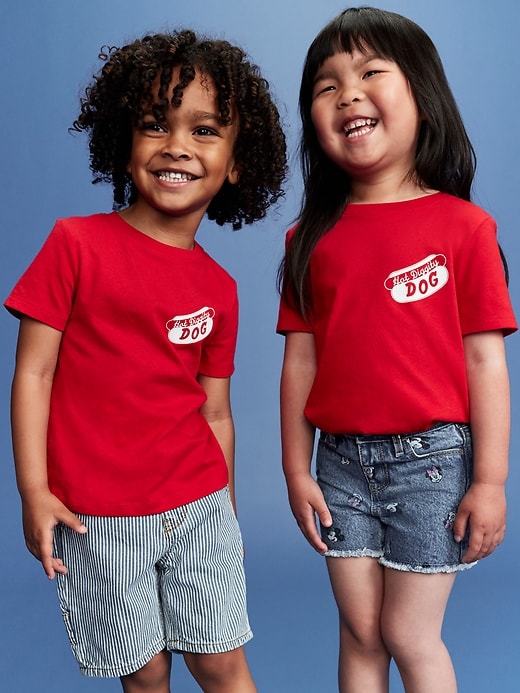 View large product image 1 of 5. Old Navy x Disney© Mickey Mouse Unisex Graphic T-Shirt for Toddler