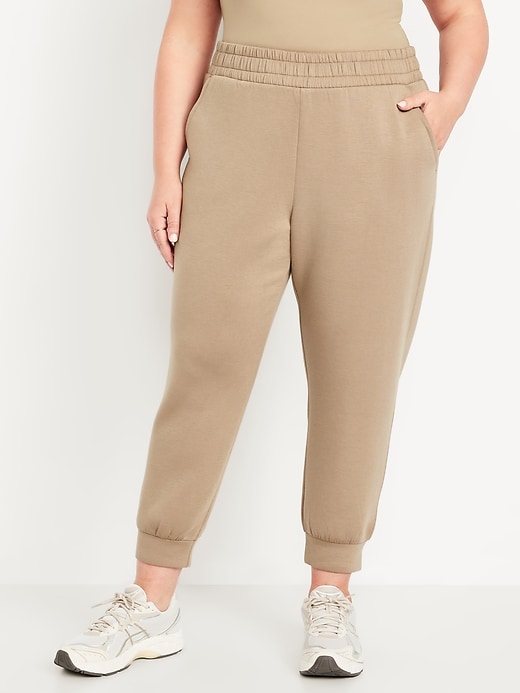 Image number 5 showing, High-Waisted Bounce Fleece Jogger Sweatpants