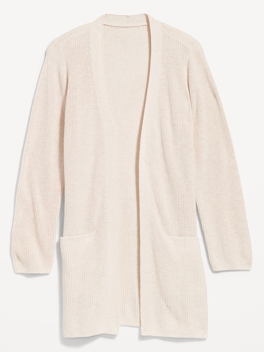 Image number 7 showing, Longline Open-Front Sweater