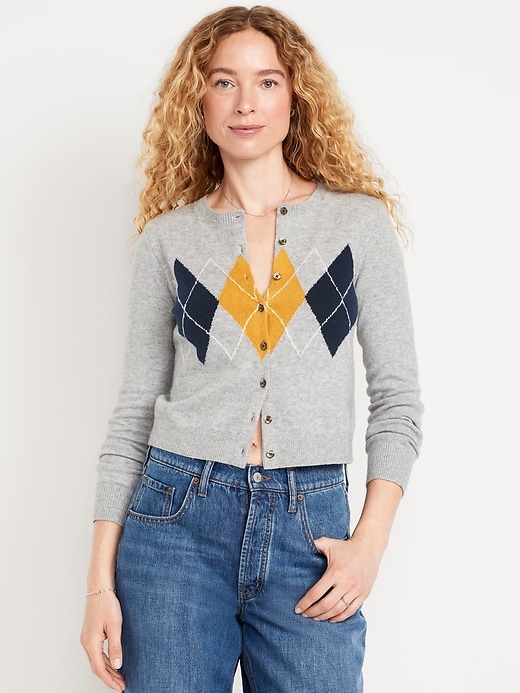 Image number 1 showing, SoSoft Cropped Cardigan Sweater