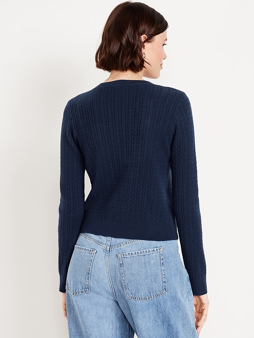 Image number 2 showing, SoSoft Cropped Cardigan Sweater