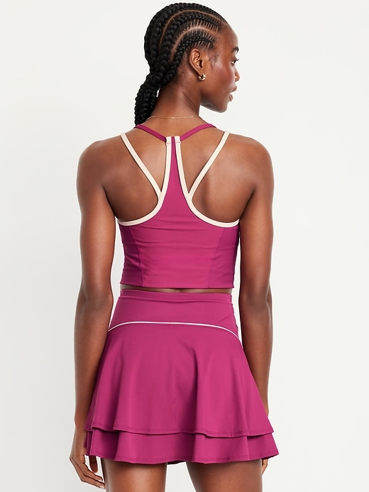 Image number 2 showing, Light Support PowerSoft Longline Sports Bra