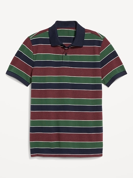 Image number 7 showing, Classic Fit Striped Pique Polo