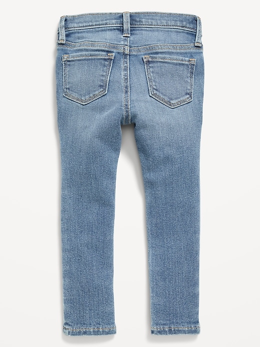 View large product image 2 of 2. High-Waisted Rockstar 360° Stretch Jeggings for Toddler Girls