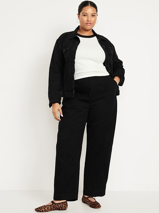 Image number 5 showing, High-Waisted Barrel Ankle Pants