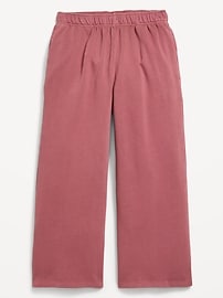 View large product image 4 of 5. Baggy Fleece Straight-Leg Sweatpants for Girls