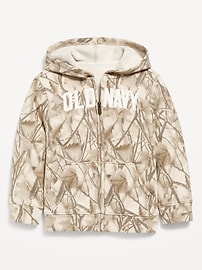 Image number 1 showing, Unisex Logo-Graphic Zip Hoodie for Toddler