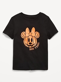 Image number 2 showing, Disney© Pumpkin Minnie Mouse Unisex Graphic T-Shirt for Toddler