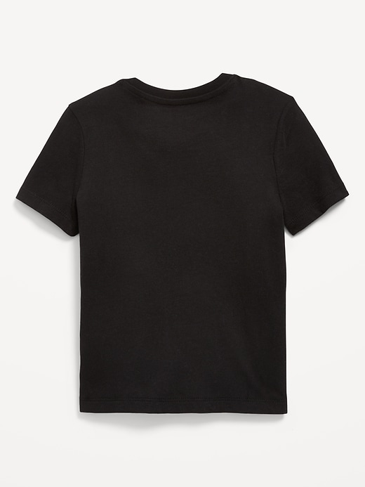 View large product image 2 of 2. Disney© Unisex Mickey Pumpkin Graphic T-Shirt for Toddler