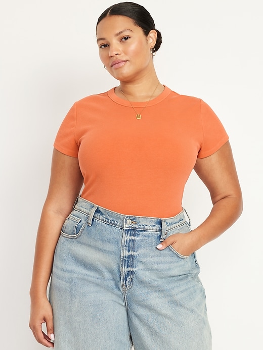 Image number 5 showing, Snug Crop T-Shirt