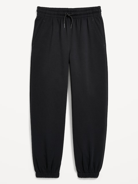 Dynamic Fleece Baggy Jogger Sweatpants for Boys - Black
