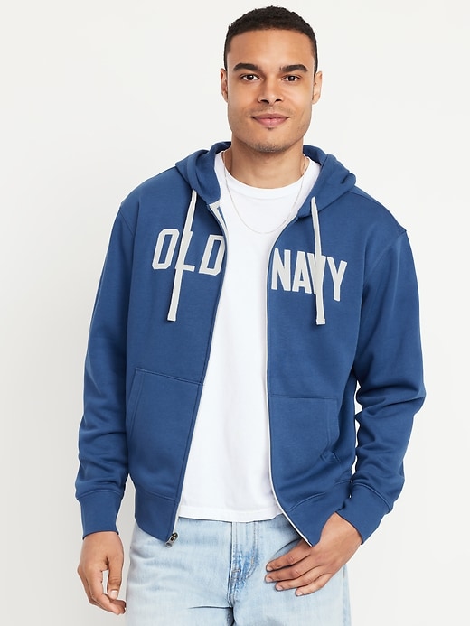 Image number 1 showing, Loose Logo Zip Hoodie