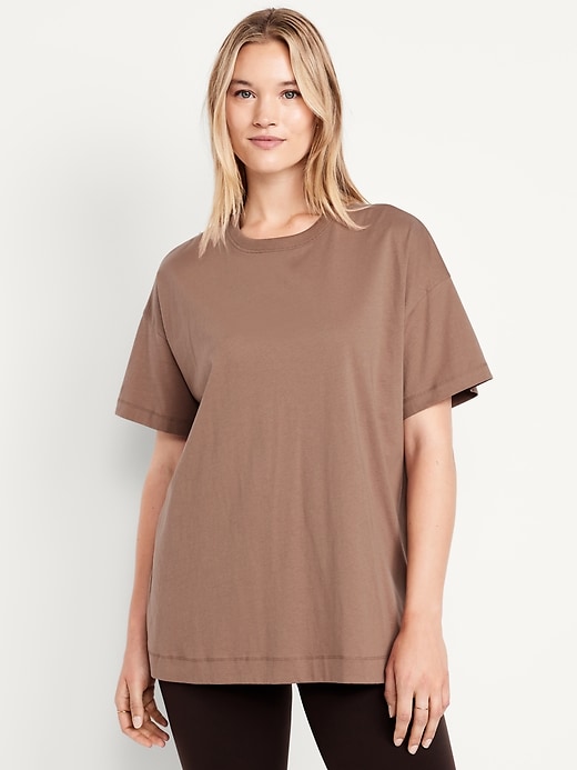 Image number 4 showing, Oversized EveryWear Tunic T-Shirt