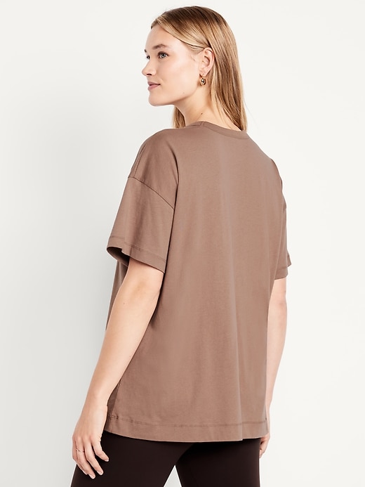 Image number 5 showing, Oversized EveryWear Tunic T-Shirt