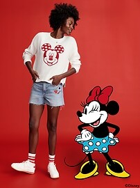 Old Navy x Disney© Mickey Mouse Flag Graphic Sweater | Old Navy