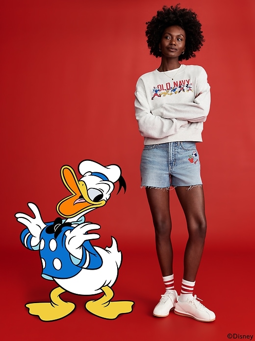 Image number 1 showing, Old Navy x Disney© SoComfy Logo Graphic Sweatshirt