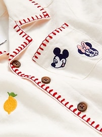 View large product image 3 of 4. Old Navy x Disney© Linen-Blend Shirt and Shorts Set for Toddler Boys