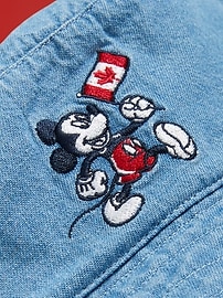 Image number 2 showing, Old Navy x Disney© Mickey Mouse Unisex Flag Graphic Bucket Hat for Toddler