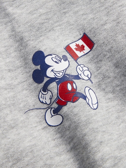 Image number 4 showing, Old Navy x Disney© Mickey Mouse Oversized Unisex Flag Graphic Sweatshirt for Toddler
