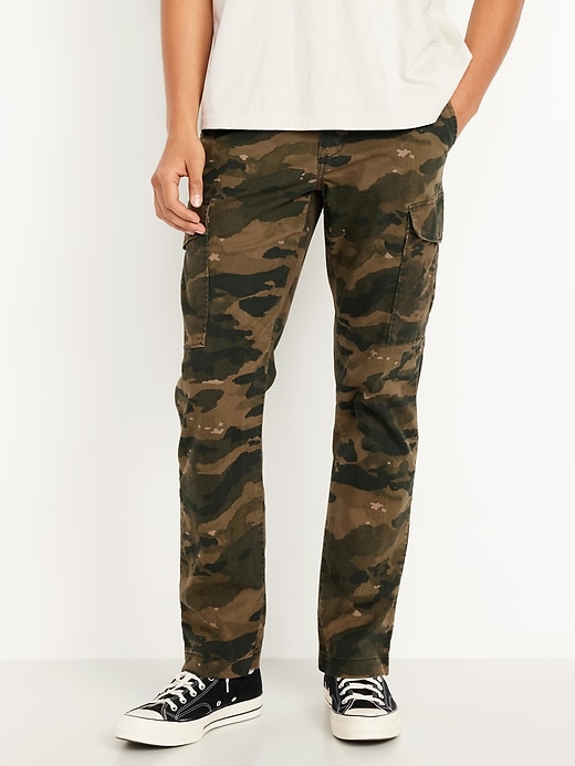 Image number 1 showing, Straight Refined Tailored Cargo Pants