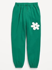 Voir une image plus grande du produit 4 de 4. Pantalon de jogging rétro à taille haute pour Fille