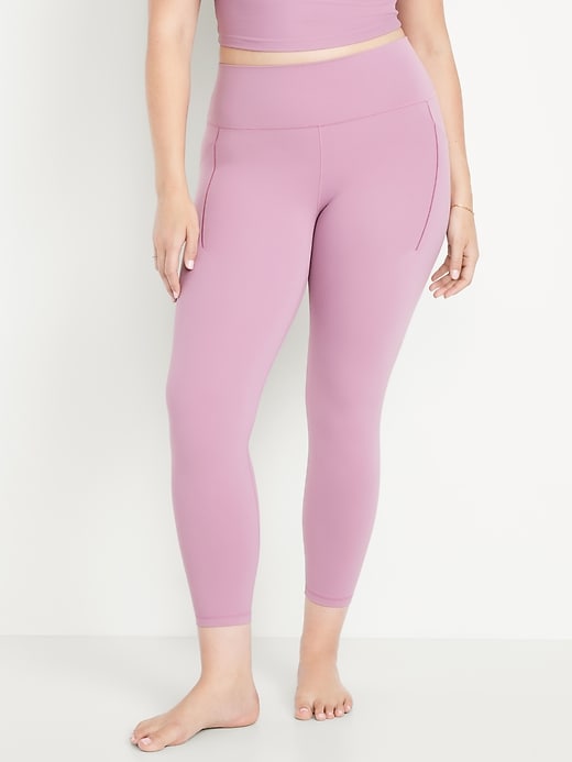 Image number 3 showing, High-Waisted StudioSmooth 7/8 Pocket Leggings