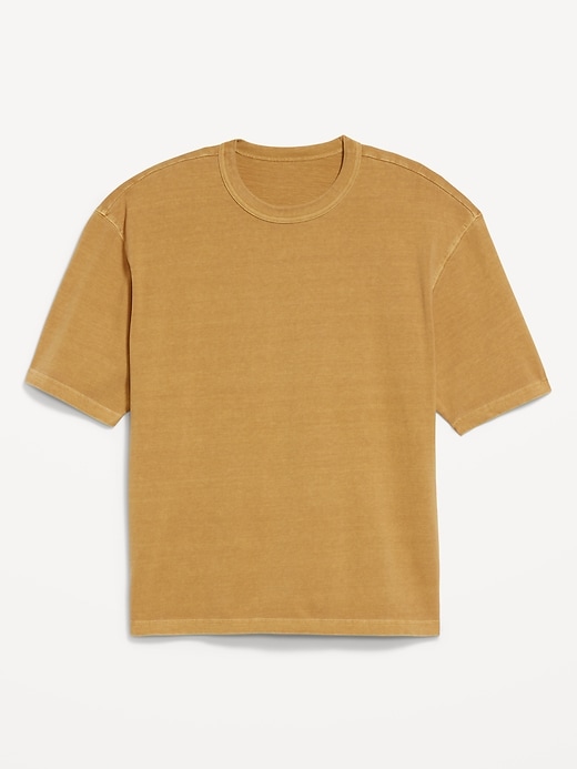 Image number 4 showing, Garment-Dyed Cropped T-Shirt