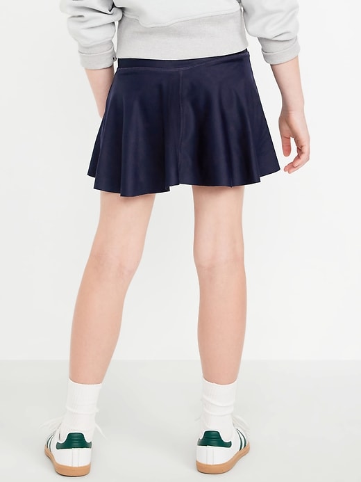 View large product image 2 of 4. High-Waisted PowerSoft Uniform Skort for Girls