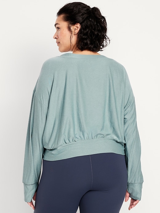Image number 8 showing, CloudMotion Boat-Neck Top