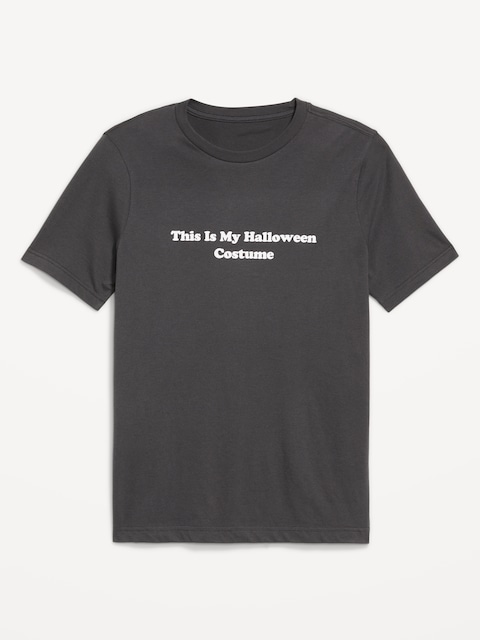 Halloween Graphic T-Shirt - Black