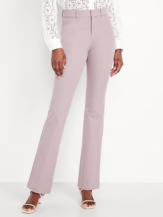 Image number 2 showing, High-Waisted Pixie Flare Pants