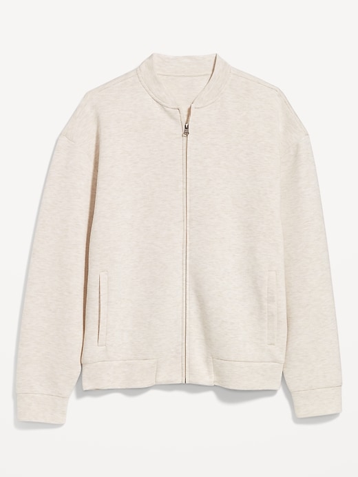 Image number 4 showing, Bounce Fleece Oversized Bomber Jacket