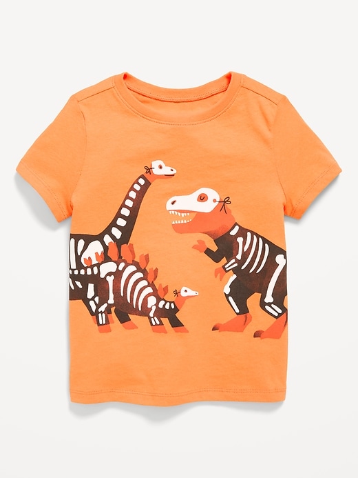 View large product image 1 of 2. Short-Sleeve Unisex Graphic T-Shirt for Toddler