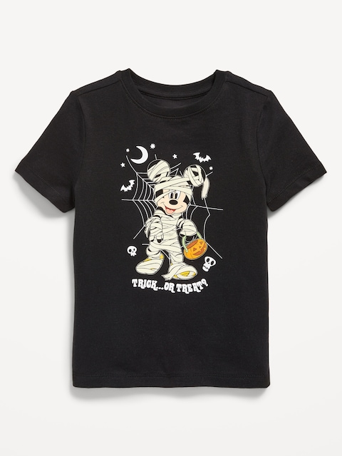Disney© Mickey Mouse Graphic T-Shirt for Toddler Boys - Black