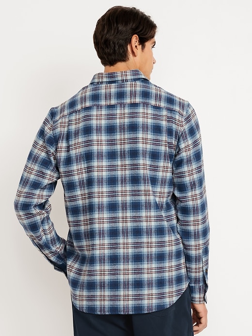 Image number 5 showing, Plaid Flannel Pocket Shirt