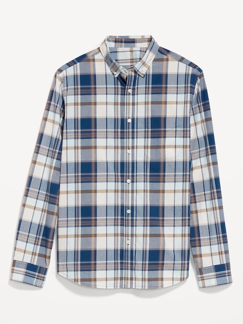 Slim Fit Printed Everyday Shirt - Blue