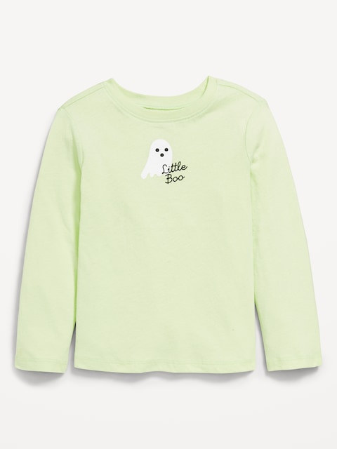 Long-Sleeve Graphic T-Shirt for Toddler Girls