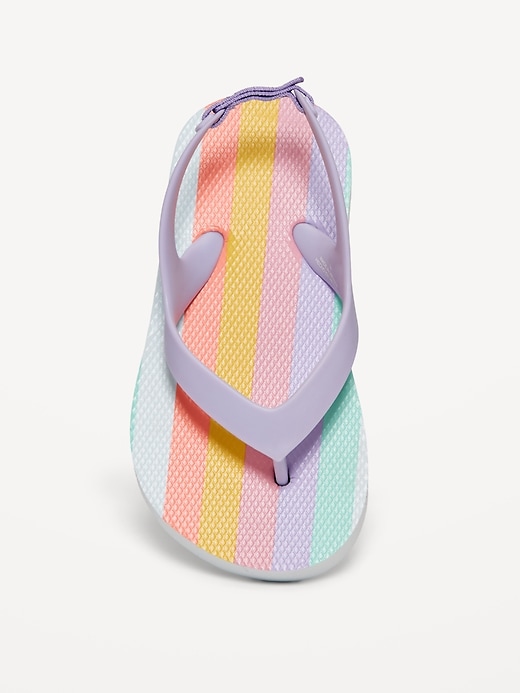 View large product image 2 of 4. Flip-Flop Sandals for Toddler Girls (Partially Plant-Based)