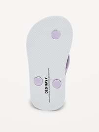 View large product image 4 of 4. Flip-Flop Sandals for Toddler Girls (Partially Plant-Based)