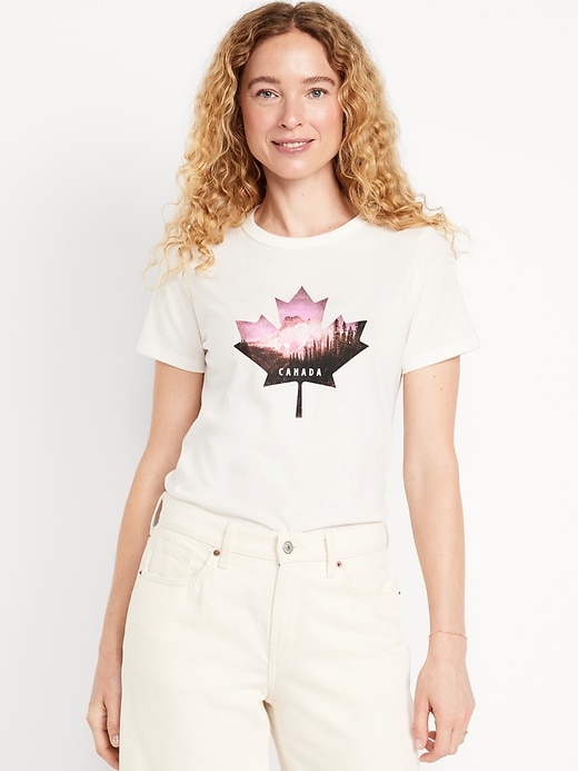 Image number 1 showing, EveryWear Canada Graphic T-Shirt