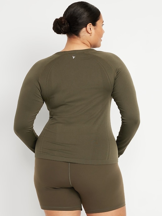 Image number 6 showing, Fluid Seamless Fitted Top