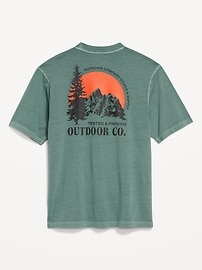 Image number 2 showing, Heavyweight Crew-Neck Graphic T-Shirt