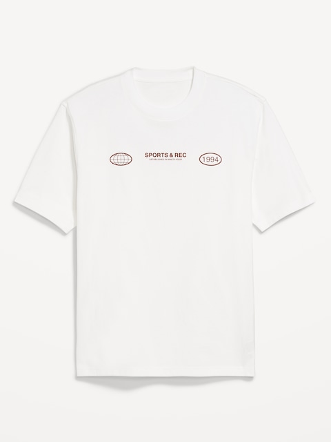 Heavyweight Graphic T-Shirt - White